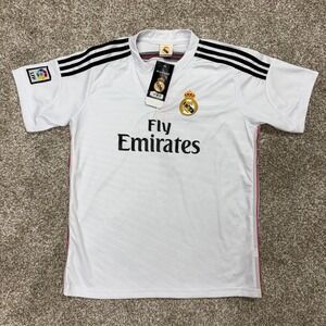 NEW Real Madrid Cristiano Ronaldo Soccer Jersey 2014-15 Home White Youth 28